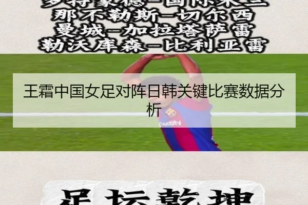 王霜中国女足对阵日韩关键比赛数据分析（loltouzhu）